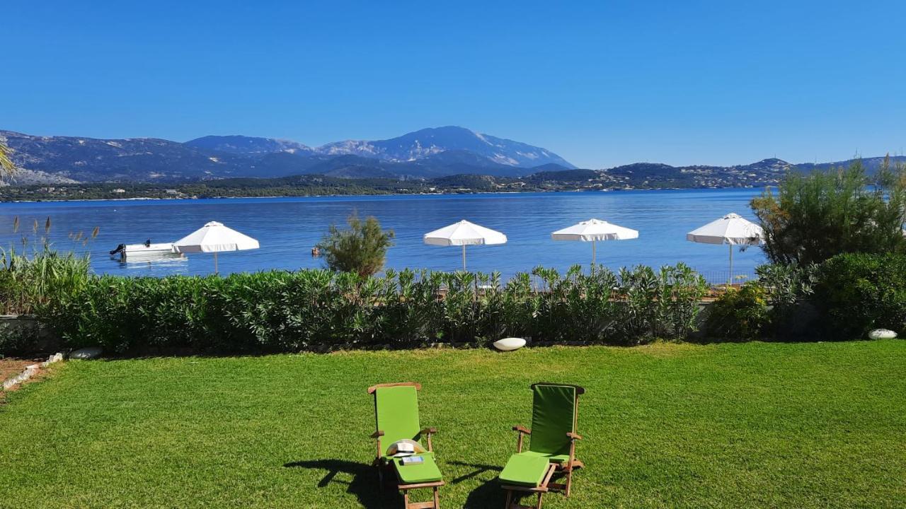 Alekos Beach Houses-Alekos Beach Complex Lixouri Bagian luar foto
