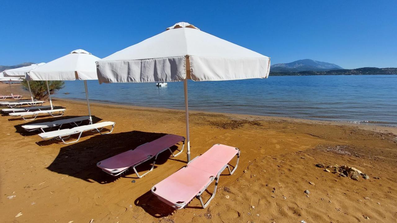 Alekos Beach Houses-Alekos Beach Complex Lixouri Bagian luar foto
